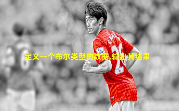 定义一个布尔类型的数据,输出其结果