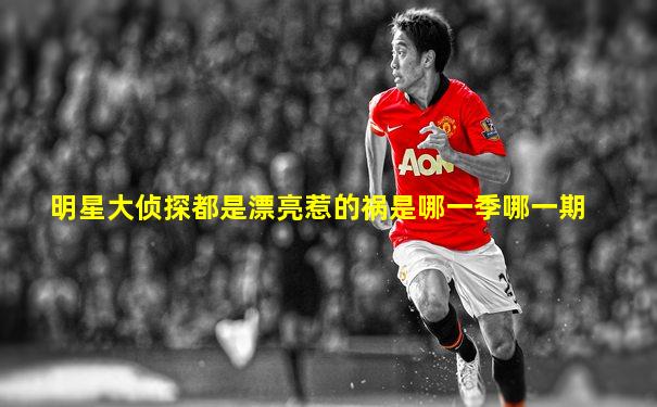 明星大侦探都是漂亮惹的祸是哪一季哪一期