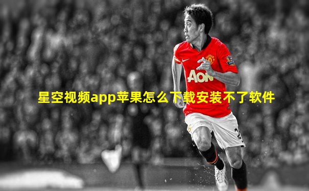 星空视频app苹果怎么下载安装不了软件