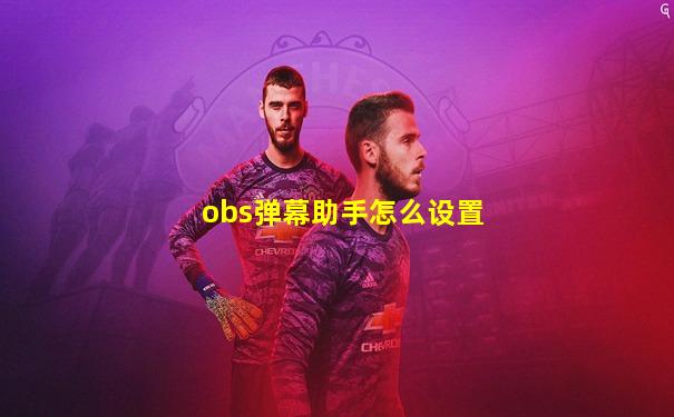 obs弹幕助手怎么设置