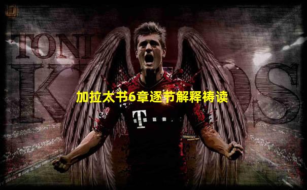 加拉太书6章逐节解释祷读