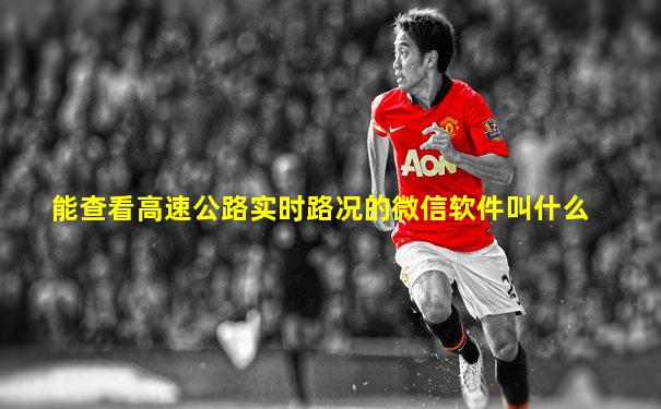 能查看高速公路实时路况的微信软件叫什么